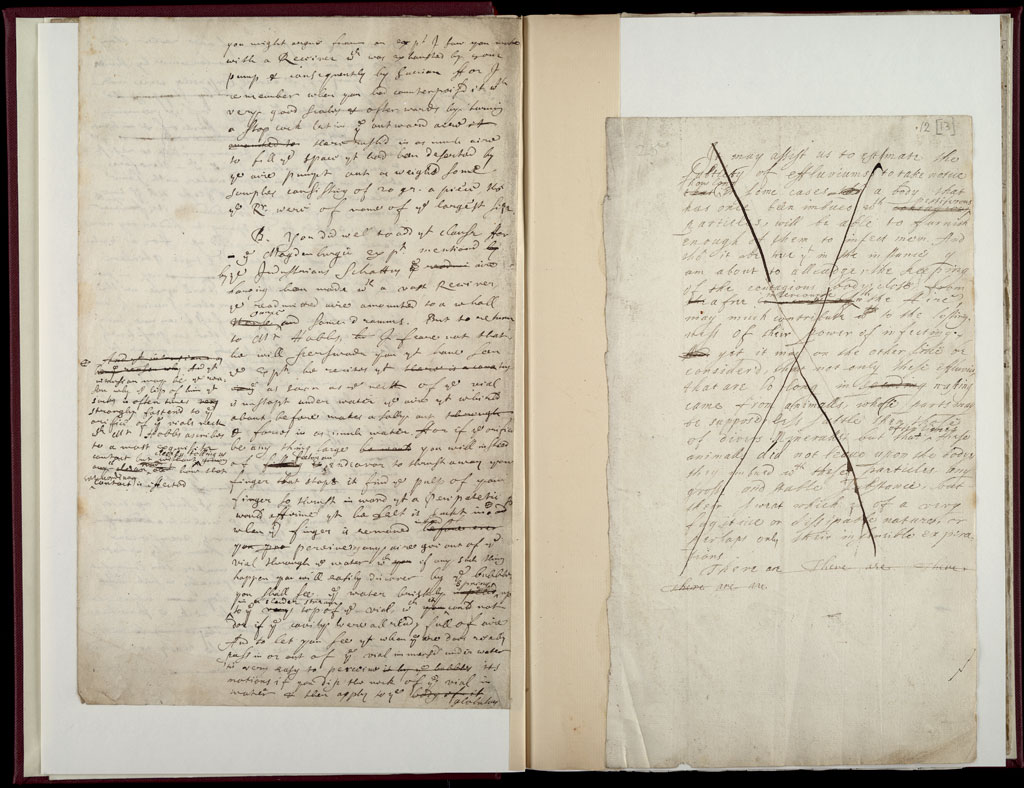 Boyle Papers Volume 10 Fol. 12v-12[13]r